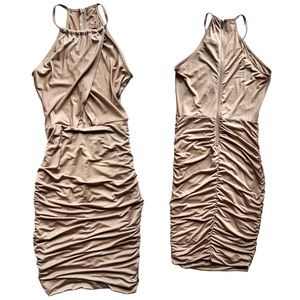 Rose gold party dress